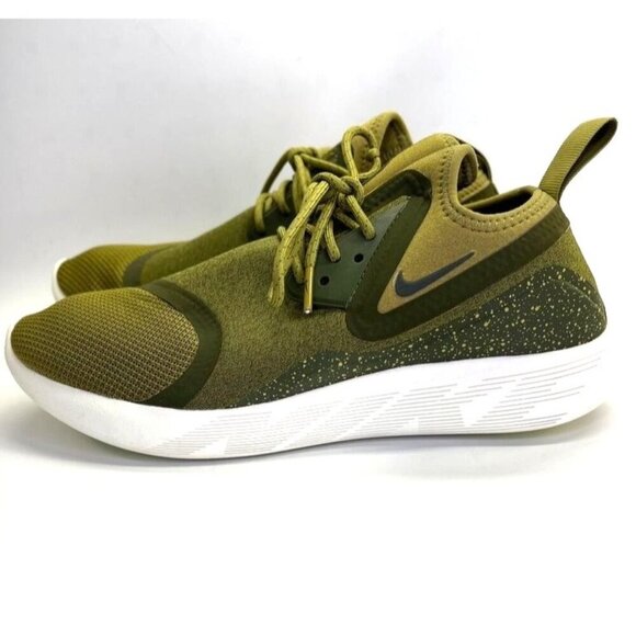 Nike LunarCharge Essential 'Camper Green' Mens Size 10.5  Green Athletic Trainer - Picture 1 of 13